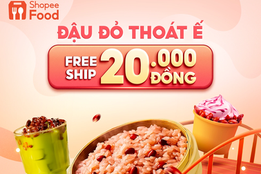 Thưởng thức nhiều món ngon từ đậu đỏ tại ShopeeFood trong ngày thất tịch