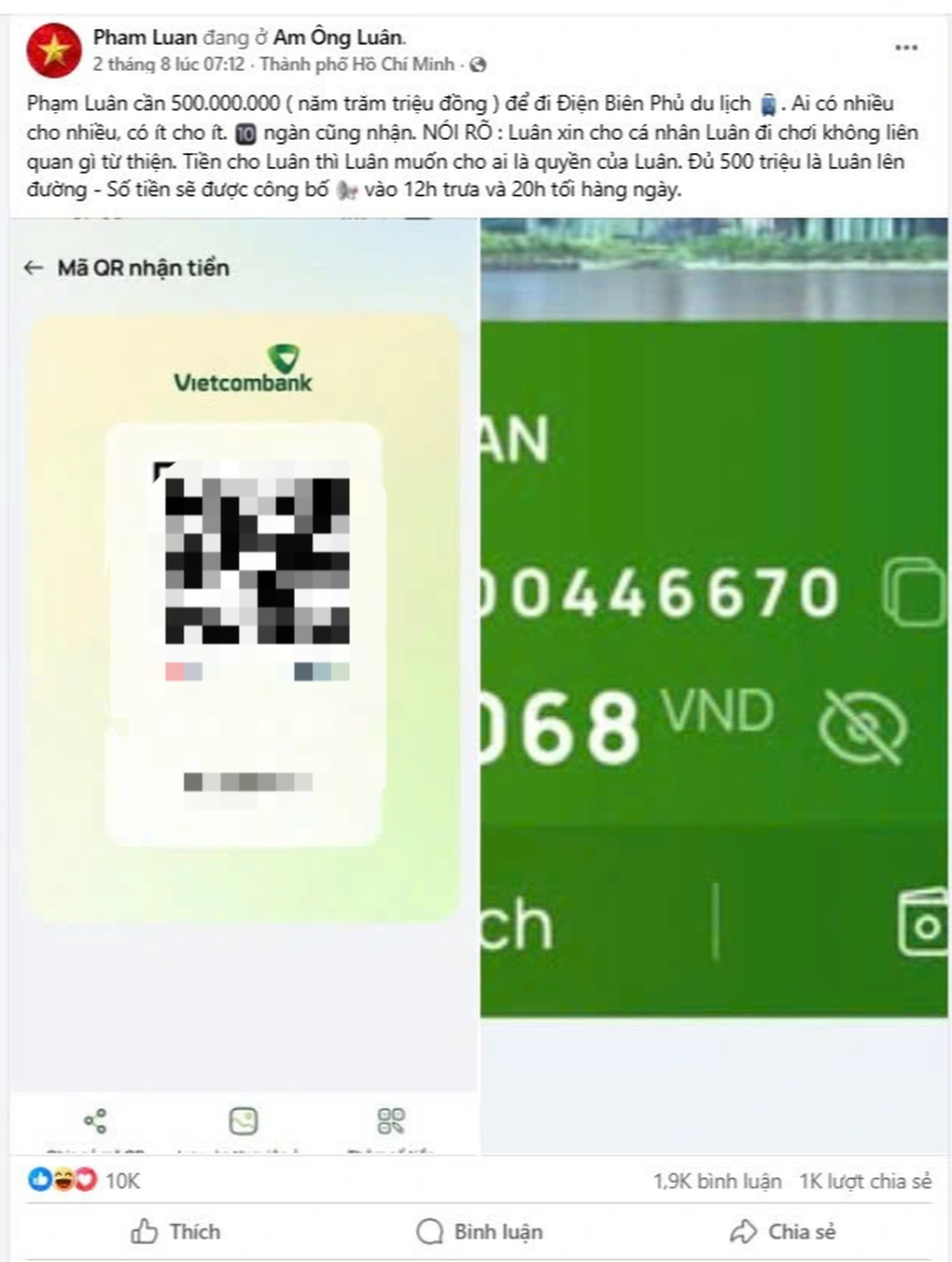Lời “xin tiền đi chơi” gây sốc và chuyến từ thiện 1 tỷ đồng ở Điện Biên - 2 Lời “xin tiền đi chơi” gây sốc và chuyến từ thiện 1 tỷ đồng ở Điện Biên - 2