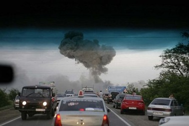 Nga: Nổ kho vũ khí chứa 6.000 quả đạn pháo