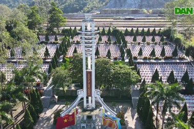 Toàn cảnh nơi yên nghỉ của 1.800 chiến sĩ vệ quốc ở mặt trận Vị Xuyên