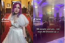 Cô dâu chú rể bật khóc nức nở khi quá nửa khách mời không đến dự đám cưới