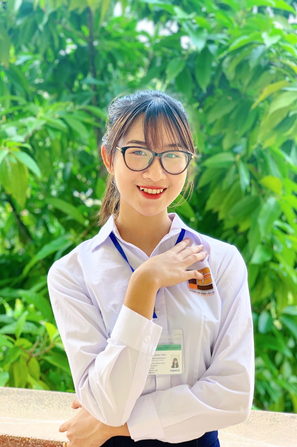 Gặp Á khôi răng khểnh có nụ cười tỏa nắng của trường nghề Lào Cai - 7 Gặp Á khôi răng khểnh có nụ cười tỏa nắng của trường nghề Lào Cai - 7