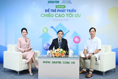 Tọa đàm "Để trẻ phát triển chiều cao tối ưu"