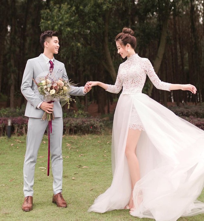 Những cầu thủ Việt Nam cưới trong dịp Tết Âm lịch - Ảnh 2. Những cầu thủ Việt Nam cưới trong dịp Tết Âm lịch - Ảnh 2.