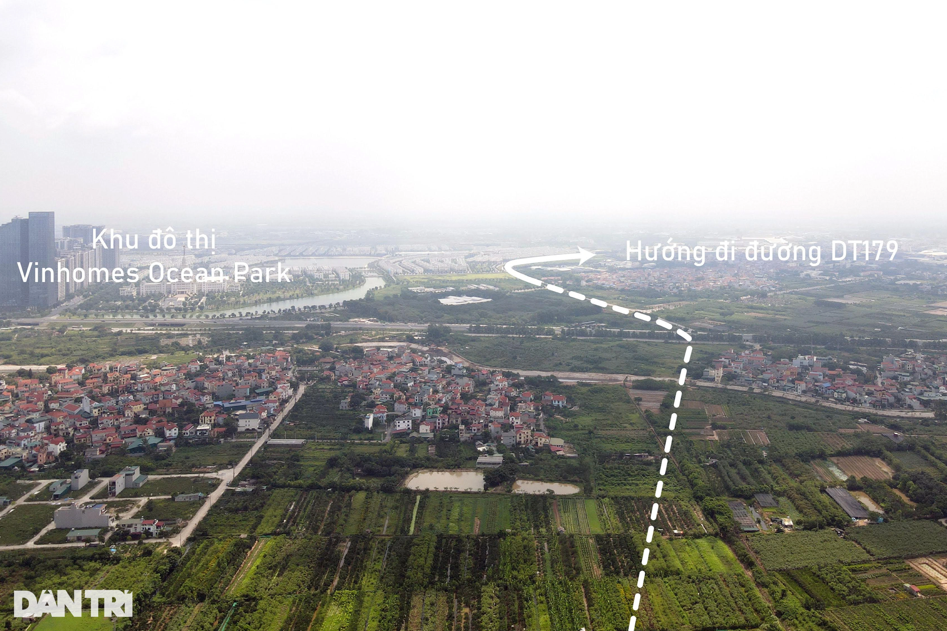 Toàn cảnh tuyến đường quy hoạch nối 2 siêu đô thị phía đông Hà Nội - 11 Toàn cảnh tuyến đường quy hoạch nối 2 siêu đô thị phía đông Hà Nội - 11