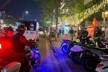 Nam thanh niên tông xe vào CSGT ở chốt kiểm tra nồng độ cồn