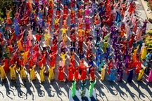 Hơn 50.000 người sẽ đồng diễn dân vũ trong Lễ hội Áo dài TPHCM 2025