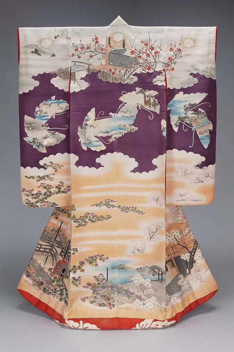 Chiêm ngưỡng họa tiết 4 mùa tuyệt sắc của kimono Nhật Bản - 12 Chiêm ngưỡng họa tiết 4 mùa tuyệt sắc của kimono Nhật Bản - 12