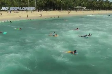 Ghé thăm biển Waikiki ở Honolulu, Hawaii