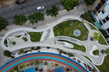 Ngắm công trình lấy cảm hứng cánh chim hải âu gây sốt ở Đà Nẵng