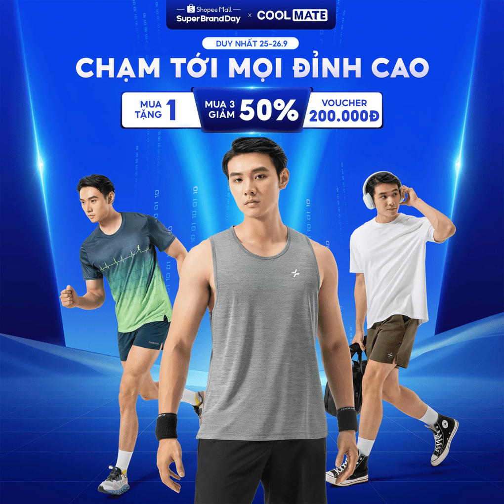 Mở màn đại tiệc thương hiệu 10/10, Coolmate tung ưu đãi mua 1 tặng 1 - 1 Mở màn đại tiệc thương hiệu 10/10, Coolmate tung ưu đãi mua 1 tặng 1 - 1