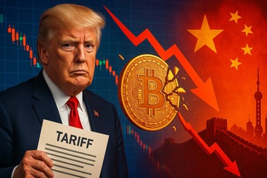 Tuyên bố thuế quan của ông Trump khiến bitcoin bốc hơi, 20 tỷ USD bị xóa sổ
