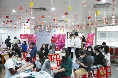 Có thêm 8.000 đơn vị máu cho người bệnh từ Lễ hội Xuân Hồng