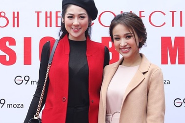 Á hậu Tú Anh, Vân Hugo rạng ngời tại buổi ra mắt BST của G9 Moza