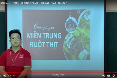 Học sinh trường chuyên Khoa học Xã hội mở chuỗi "Nhân văn hành động"