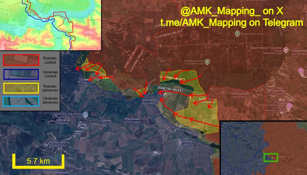 Chiến sự Ukraine 1/10: So găng nảy lửa, hướng Seversk - Liman có bước ngoặt - 4 Chiến sự Ukraine 1/10: So găng nảy lửa, hướng Seversk - Liman có bước ngoặt - 4