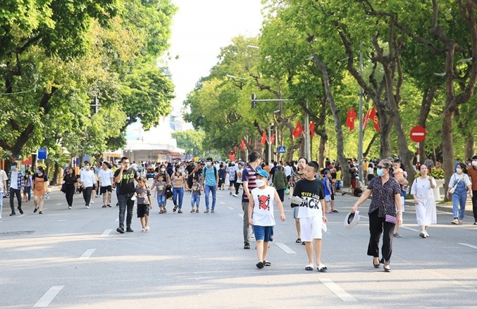 Hơn 640.000 lượt khách du lịch đến Hà Nội dịp nghỉ lễ 2/9.
