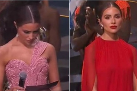 Fan bàn tán rầm rộ về phản ứng của cựu Hoa hậu Hoàn vũ trong đêm chung kết