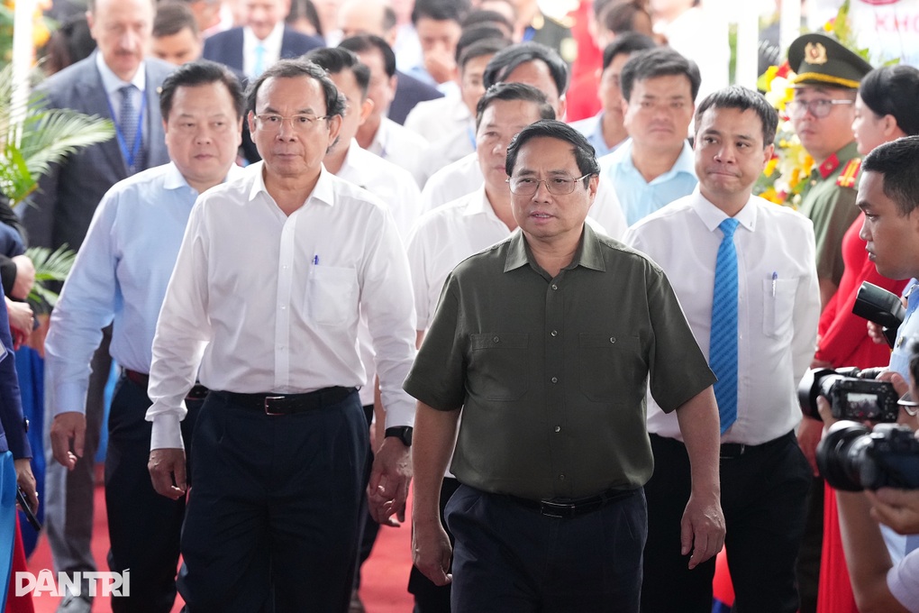 Thủ tướng Phạm Minh Chính bấm nút khởi công nhà ga sân bay Long Thành - 1 Thủ tướng Phạm Minh Chính bấm nút khởi công nhà ga sân bay Long Thành - 1