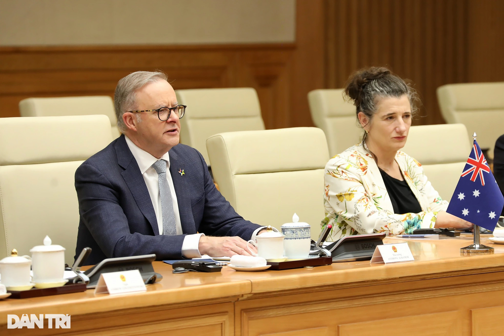 Thủ tướng Phạm Minh Chính chủ trì lễ đón Thủ tướng Australia thăm Việt Nam - 11 Thủ tướng Phạm Minh Chính chủ trì lễ đón Thủ tướng Australia thăm Việt Nam - 11