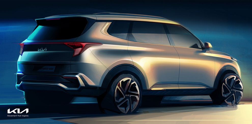 Kia Carens mới 2022 dần lộ diện - 2 Kia Carens mới 2022 dần lộ diện - 2