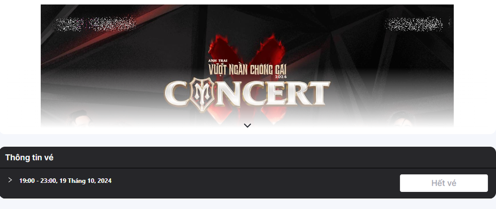 Concert Anh trai chông gai vé cao nhất 8 triệu đồng, cháy vé sau 90 phút - 1 Concert Anh trai chông gai vé cao nhất 8 triệu đồng, cháy vé sau 90 phút - 1