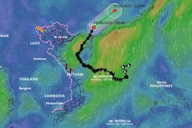 Bão Wutip suy yếu thành áp thấp nhiệt đới