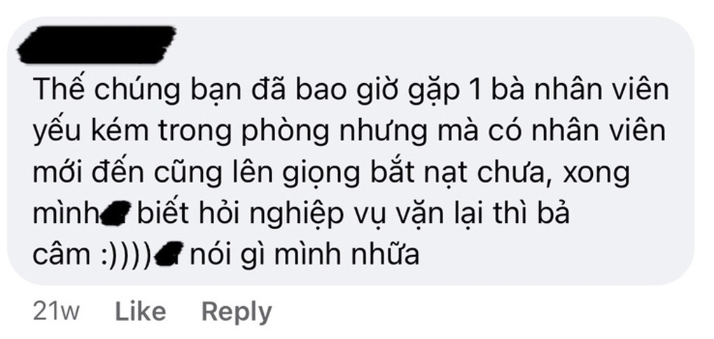 Bị ma cũ bắt nạt và các cách tiếp chiêu của ma mới chốn công sở - 3 Bị ma cũ bắt nạt và các cách tiếp chiêu của ma mới chốn công sở - 3