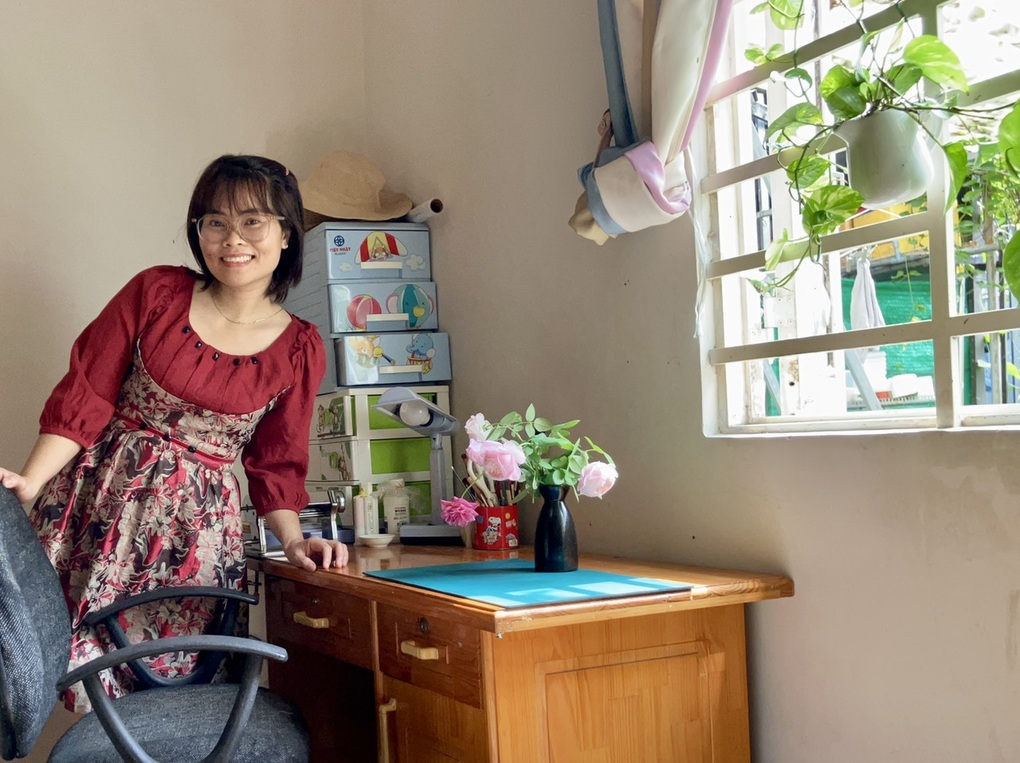 Độc đáo mẹ đảm Bình Dương tự trồng rau quả từ đất sét thu tiền triệu - 2 Độc đáo mẹ đảm Bình Dương tự trồng rau quả từ đất sét thu tiền triệu - 2