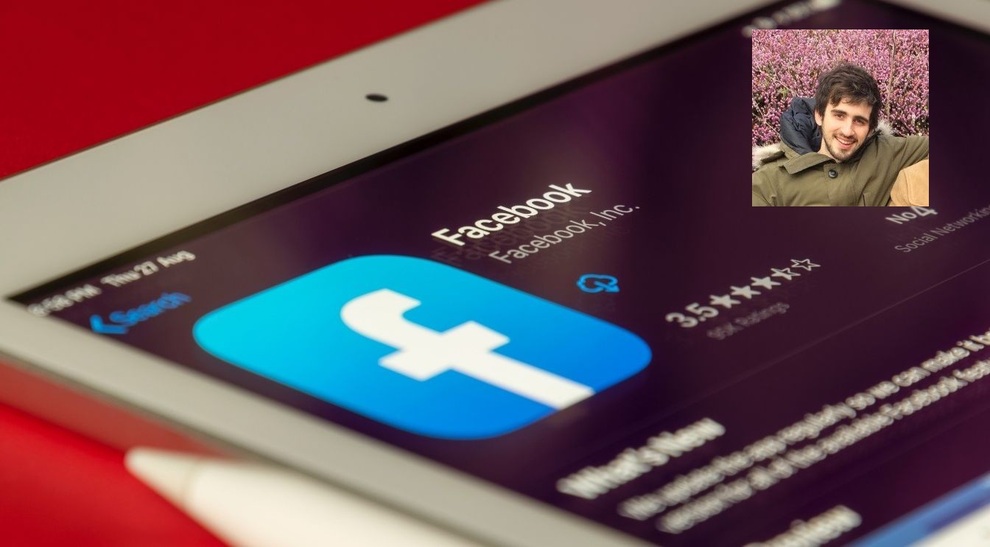 Lập trình viên Louis Barclay (ảnh nhỏ) đã bị Facebook Lập trình viên Louis Barclay (ảnh nhỏ) đã bị Facebook