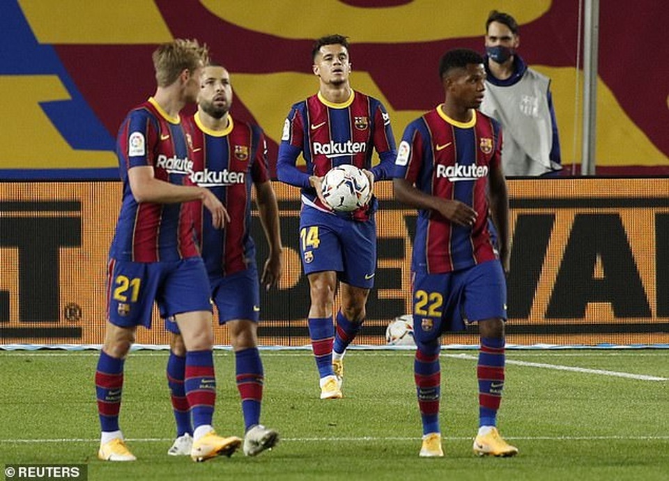 Messi nhạt nhòa, Barcelona đứt mạch toàn thắng ở La Liga - 5 Messi nhạt nhòa, Barcelona đứt mạch toàn thắng ở La Liga - 5