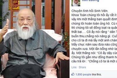 GS Văn Như Cương kể “Chuyện tình hồi sinh viên”