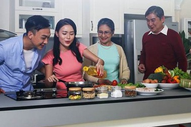 Bếp ấm, nhà an, giàu sang sẽ đến