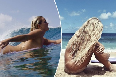 Khỏa thân lướt sóng suốt 3 năm để làm phim nghệ thuật