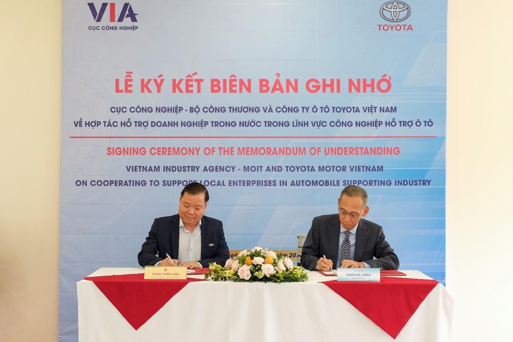 Toyota hợp tác với Bộ Công Thương cho dự án phát triển công nghiệp phụ trợ ô tô - 1 Toyota hợp tác với Bộ Công Thương cho dự án phát triển công nghiệp phụ trợ ô tô - 1