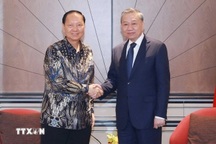 Tổng Bí thư: Tạo thuận lợi cho doanh nghiệp Indonesia đầu tư tại Việt Nam