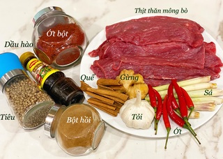 Dễ làm với món bò khô tại nhà ngày Tết - 1