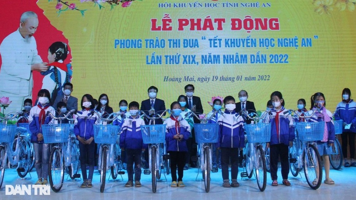 Phát động Tết khuyến học Nghệ An lần thứ 19 - 1 Phát động Tết khuyến học Nghệ An lần thứ 19 - 1