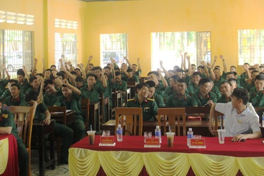 Tìm hướng giải quyết việc làm cho bộ đội xuất ngũ