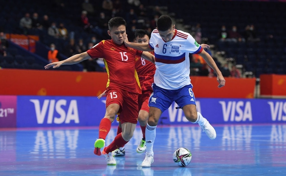 Thua tuyển Nga, đội tuyển futsal Việt Nam chia tay World Cup 2021 - 1