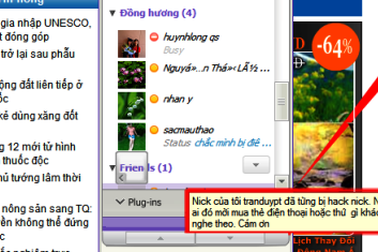 Lại "dậy sóng" trò lừa bịp qua Yahoo Messenger