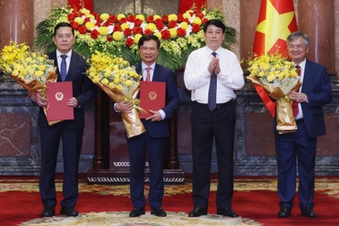 Trao Quyết định bổ nhiệm 3 Phó Chủ nhiệm Văn phòng Chủ tịch nước