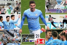 Ferran Torres lập hattrick trong chiến thắng nghẹt thở của Man City