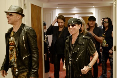 Ban nhạc rock huyền thoại Scorpions xuất hiện tại Hà Nội