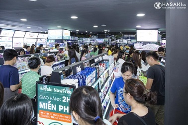 Hasaki phát triển không ngừng với 10 chi nhánh toàn TP.HCM