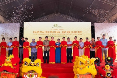 Japfa khánh thành trại heo quy mô 10.000 nái