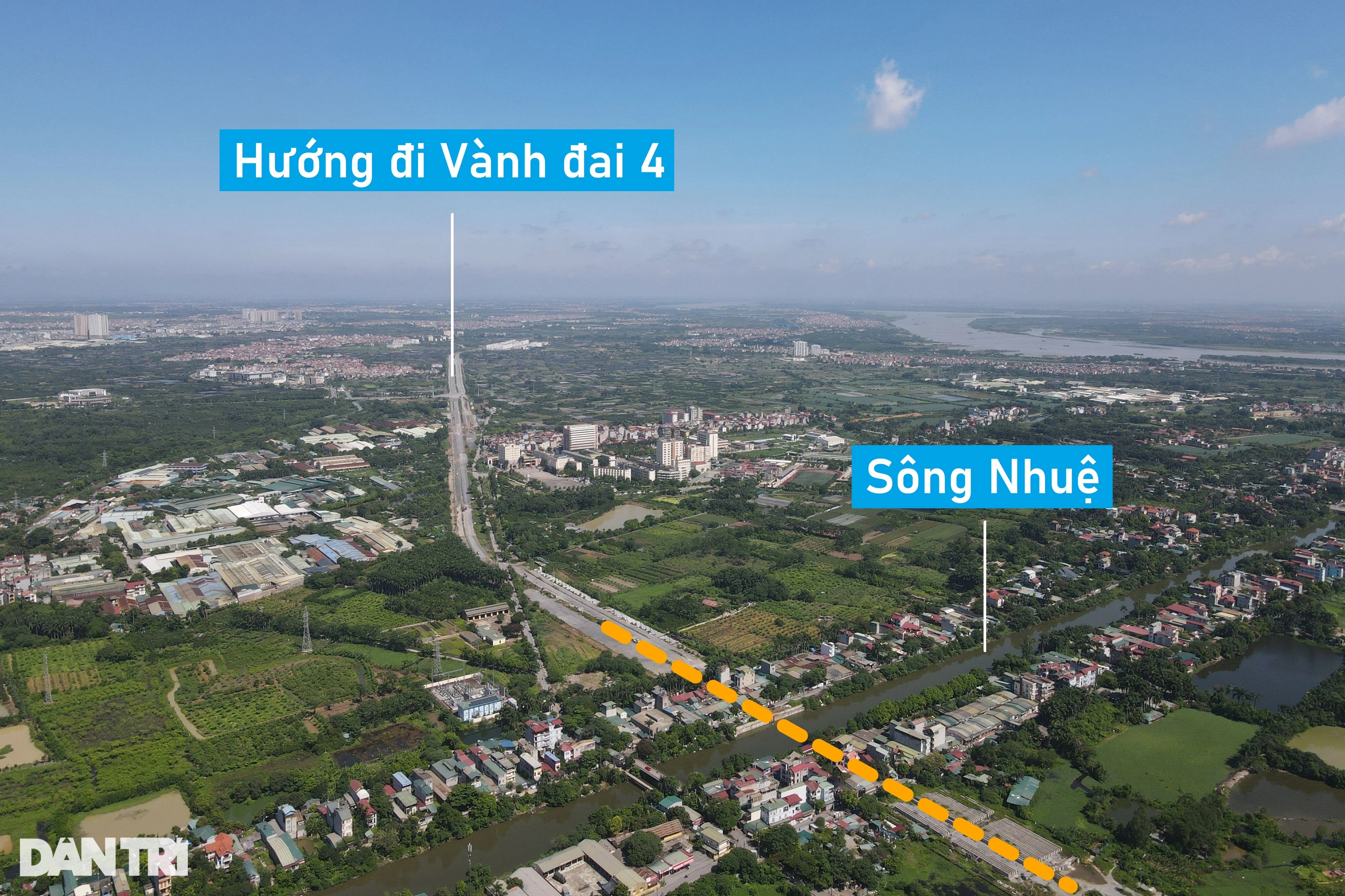View - Loạt đường kết nối siêu dự án Tây Hồ Tây của Hà Nội | Báo Dân trí