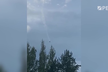 Xuất hiện video mới vụ rơi máy bay chở trùm Wagner