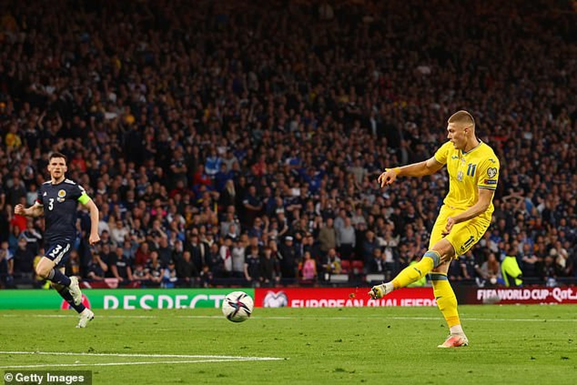 Đánh bại Scotland, Ukraine tiến gần tấm vé dự World Cup 2022 - 9 Đánh bại Scotland, Ukraine tiến gần tấm vé dự World Cup 2022 - 9