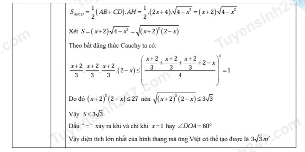 Đề thi và đáp án vào lớp 10 môn toán tỉnh Thanh Hóa 2025 - 8 Đề thi và đáp án vào lớp 10 môn toán tỉnh Thanh Hóa 2025 - 8